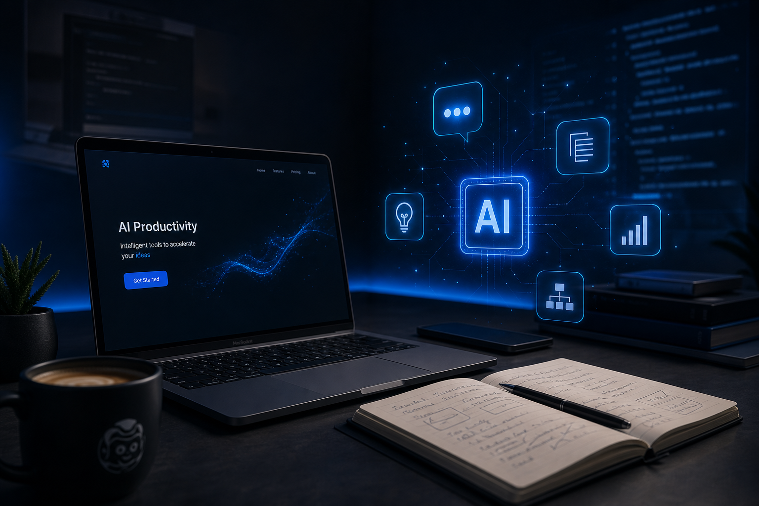 Modern AI-powered workspace